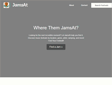 Tablet Screenshot of jamsat.com